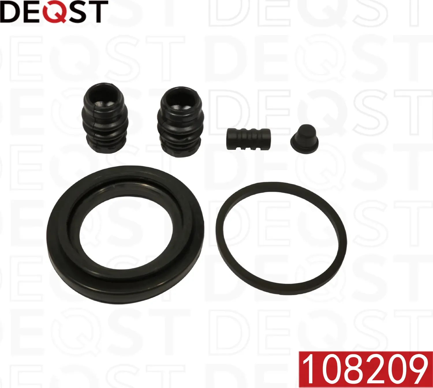 Ремкомплект тормозного суппорта заднего (для поршня O 43 mm  суппорт Mando). HYUNDAI Santa Fe (CM) 0 (Deqst). Артикул 108209