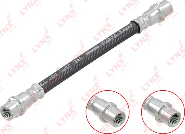 Тормозной шланг LYNXauto задний для Audi A6 II (C5) 1997-2005. Артикул BL-3079