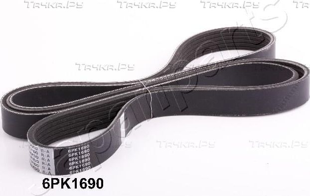 Приводной ремень поликлиновой Japanparts. Артикул DV-6PK1690