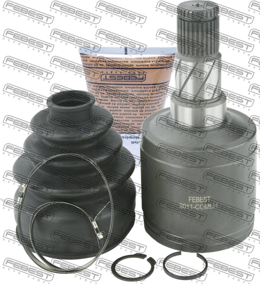 Шрус внутренний (граната) Febest передний левый для Jeep Liberty KK 2008-2010. Артикул 2011-COMLH