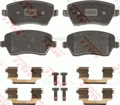 Тормозные колодки TRW COTEC передние для Lada Largus I 2012-2026. Артикул GDB3332