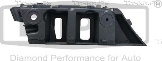 Кронштейн бампера DPA левый для Volkswagen Tiguan I 2008-2018. Артикул 88071876302
