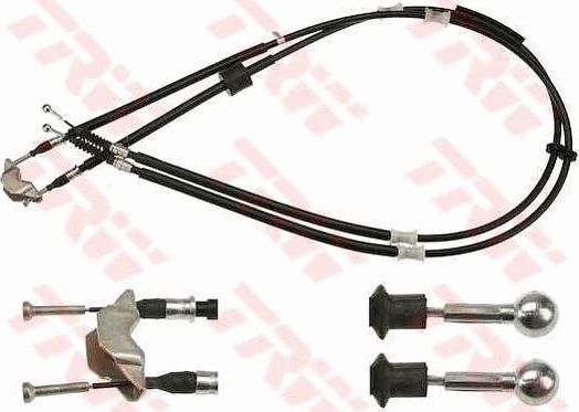 Трос ручника (тросик ручного тормоза) TRW задний правый/левый для Opel Meriva A 2003-2010. Артикул GCH2660