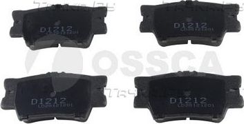 Тормозные колодки OSSCA задние для Toyota RAV4 IV (CA40) 2012-2019. Артикул 12225