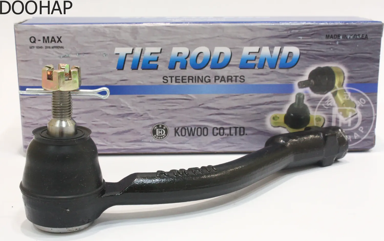 Наконечник рулевой (Корея) HYUNDAI IX20 10-/KIA SOUL 08-13/VENGA 09- RH (Doohap). Артикул DEKK36