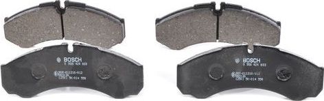 Тормозные колодки Bosch. Артикул 0 986 424 833