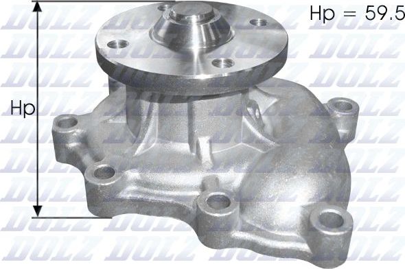Помпа (водяной насос) Dolz (Металл). Артикул K105