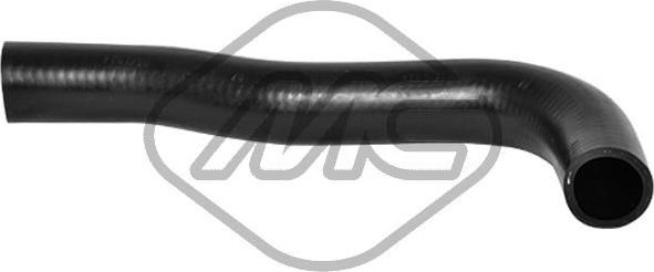 Патрубок радиатора (системы охлаждения) Metalcaucho верхний для Mitsubishi L200 III 1996-2007. Артикул 98859