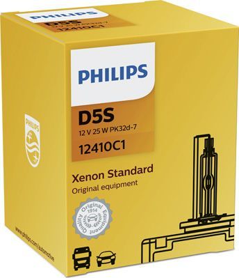 D5S 12V-25W (PK32d-2)  4400K (Philips) Philips Xenon Vision. Артикул 12410C1