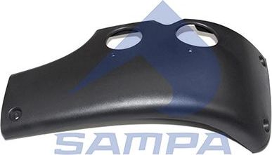 Бампер Sampa левый для Scania R 2004-2015. Артикул 1840 0106