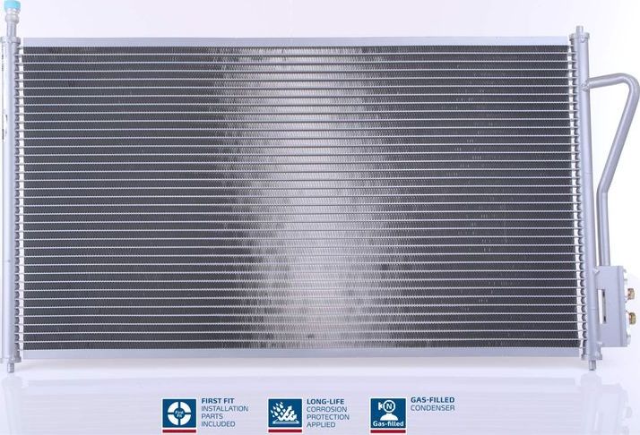 Радиатор кондиционера (конденсатор) Nissens (алюминий). Артикул 94432