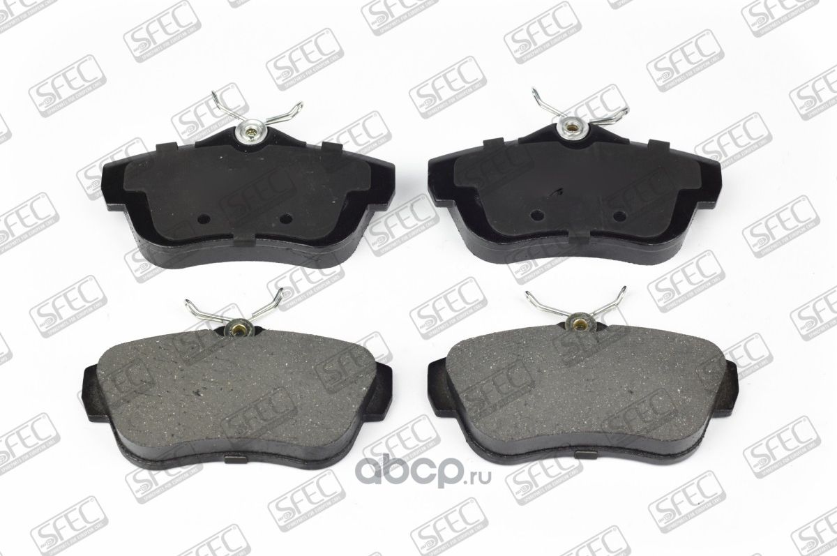 Тормозные дисковые колодки задние (Autosfec). Артикул BP902071