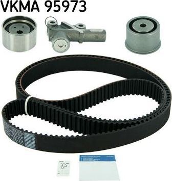 Ремень ГРМ с роликами (комплект) SKF. Артикул VKMA 95973