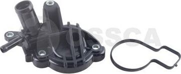 Фланец (крышка корпуса термостата) водяной  AUDI,SEAT,SKODA,VW 1,0-2.0TSITFSI 08~ OSSCA. Артикул 47884