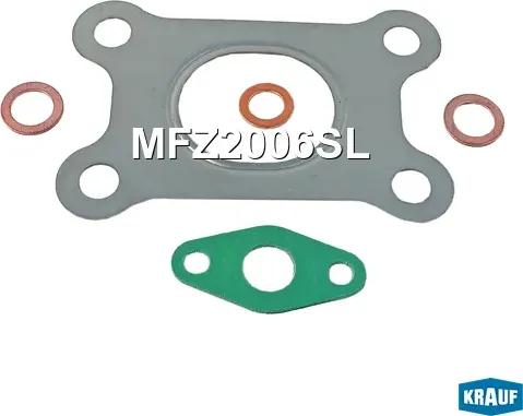 Комплект прокладок турбокомпрессора Krauf. Артикул MFZ2006SL