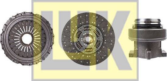 Сцепление (комплект) LuK RepSet для DAF XF 105 2005-2026. Артикул 643 3285 00