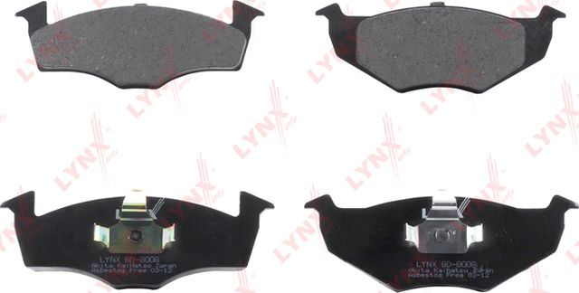 Тормозные колодки LYNXauto передние для Volkswagen Fox I 2005-2011. Артикул BD-8008