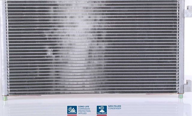 Радиатор кондиционера (конденсатор) Nissens (алюминий) для Fiat Punto II 1999-2010. Артикул 94596