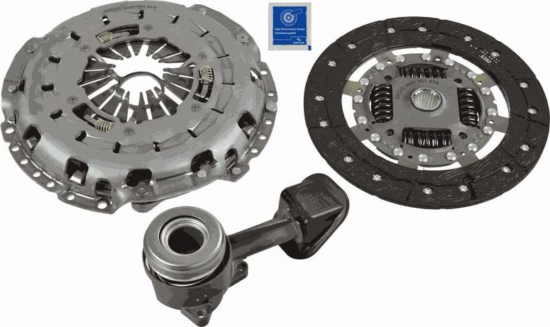 Сцепление (комплект) SACHS XTend Kit plus CSC. Артикул 3000 990 234