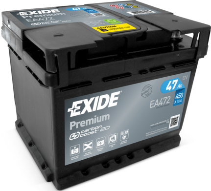 Аккумулятор Exide Premium *** для Austin Montego 1984-1988. Артикул EA472