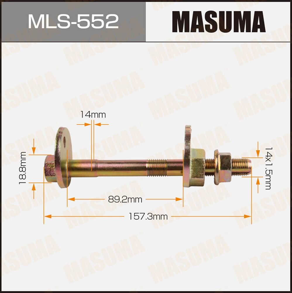 Болт развальный Masuma. Артикул MLS-552