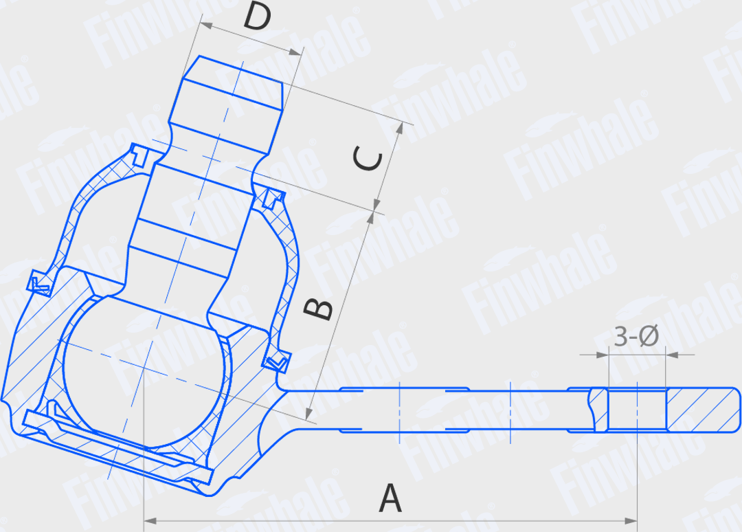Шаровая опора Finwhale. Артикул BJ504