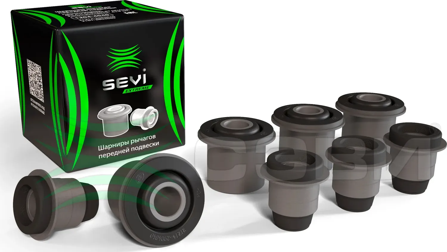 Шарниры рычагов передней подвески СЭВИ-ЭКСТРИМ CHEVROLET Niva SEVI 1204-4040 Sevi. Артикул 1204-4040