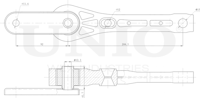 Опора двигателя (Unio). Артикул RMP-15153