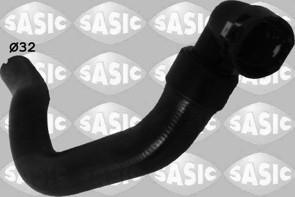 Патрубок радиатора (системы охлаждения) Sasic правый верхний для Alfa Romeo GT 2003-2010. Артикул 3406157
