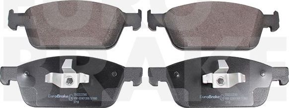 Тормозные колодки Eurobrake. Артикул 5502222580