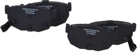Тормозные колодки Zentparts. Артикул Z07670