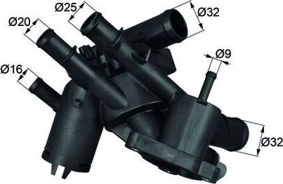 Термостат Mahle Behr для Volkswagen Bora 2002-2005. Артикул TM 4 109