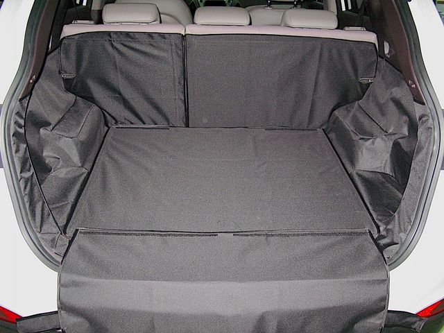 Защитный чехол AUTOSMSTUDIO "Maxi" в багажник автомобиля для Kia Ceed II универсал 2012-2018, серый. Артикул TP-K2SWIII-MAXI-GR