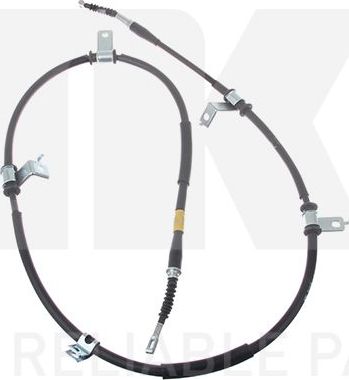 Трос ручника (тросик ручного тормоза) NK. Артикул 903446
