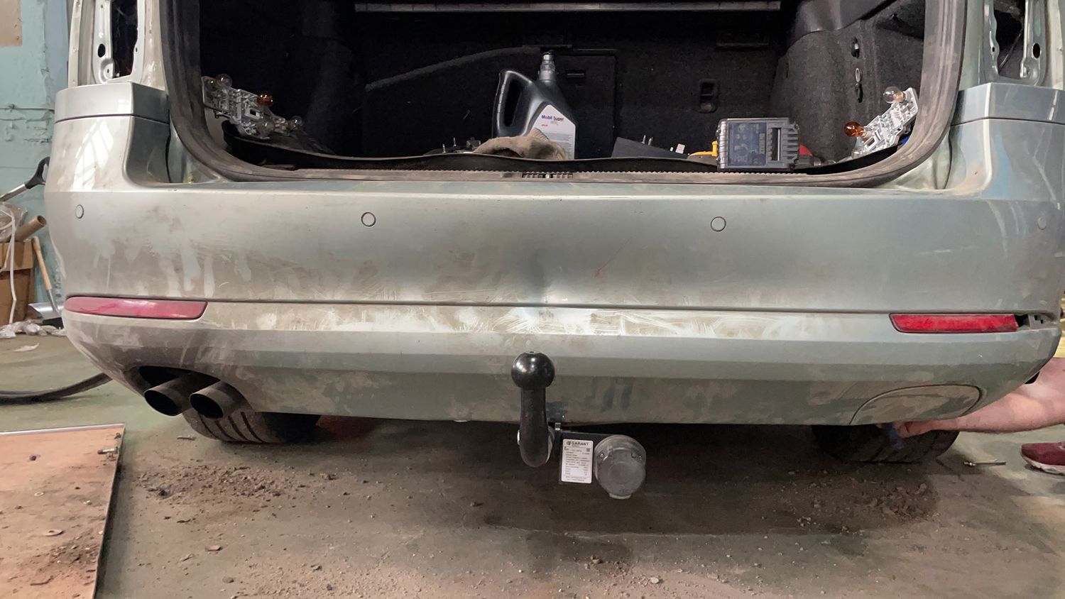 Фаркоп Garant для Skoda Octavia A5 хэтчбек, универсал 2004-2013. Артикул G-S046