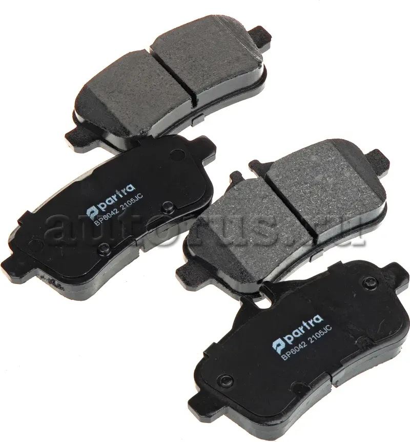 Колодки тормозные дисковые (Partra). Артикул BP6042