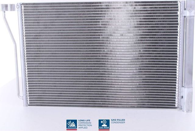 Радиатор кондиционера (конденсатор) Nissens (алюминий) для BMW 5 VI (F10/F11/F07) 2011-2016. Артикул 940418