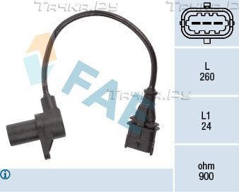 Датчик положения коленвала FAE. Артикул 79197