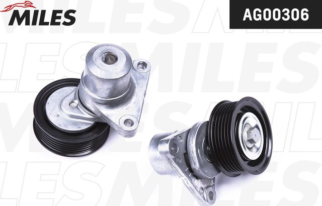 Натяжной ролик (натяжитель) приводного ремня Miles. Артикул AG00306