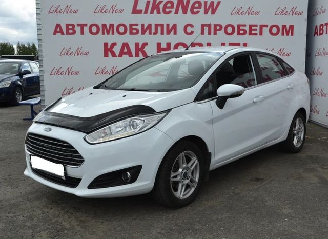 Дефлектор Vip-Tuning для капота Ford Fiesta VI рестайлинг 2015-2019. Артикул FR64