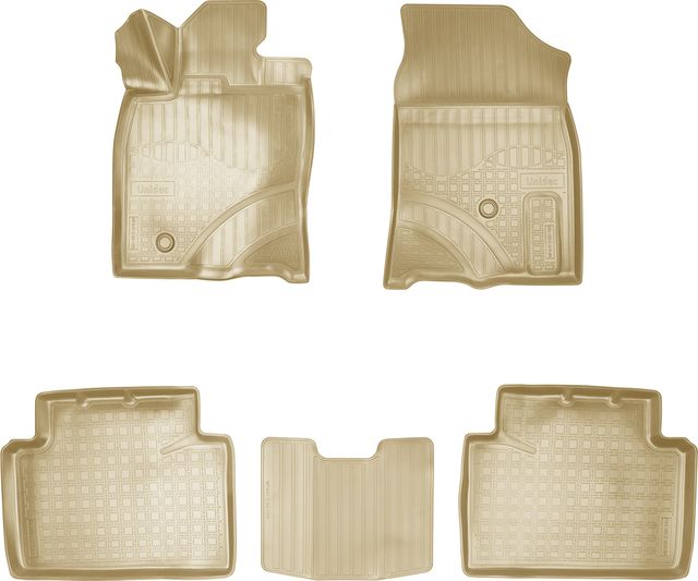 Коврики Норпласт для салона Honda Civic X хэтчбек,седан 2015-2026 Бежевый. Артикул NPA11-C30-135-B