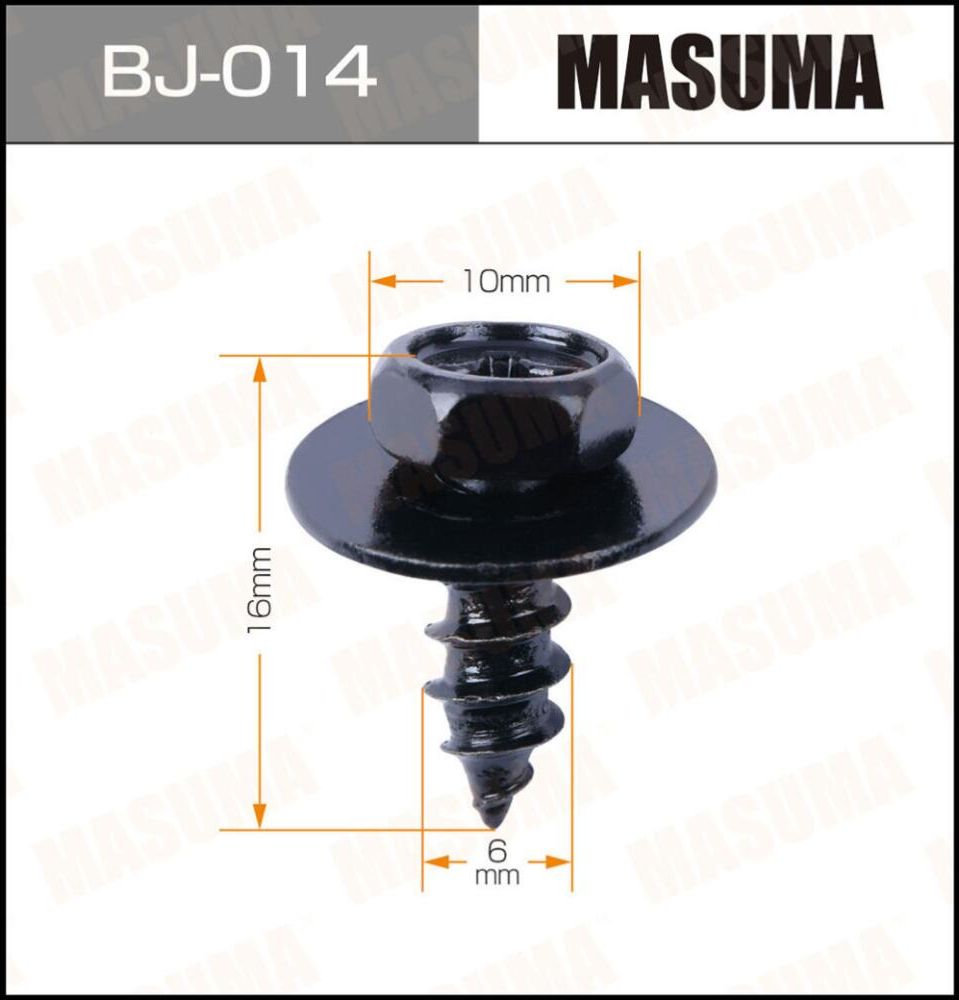 САМОРЕЗ MASUMA УП.10ШТ Masuma. Артикул BJ-014