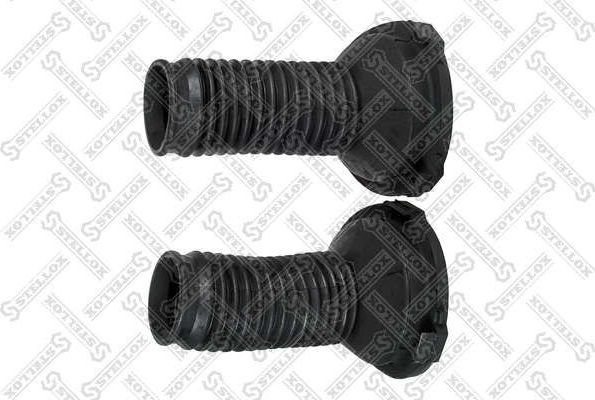 Комплект отбойников и пыльников амортизаторов (стоек) Stellox передний для Toyota Ipsum II (M20) 2001-2009. Артикул 11-27355-SX