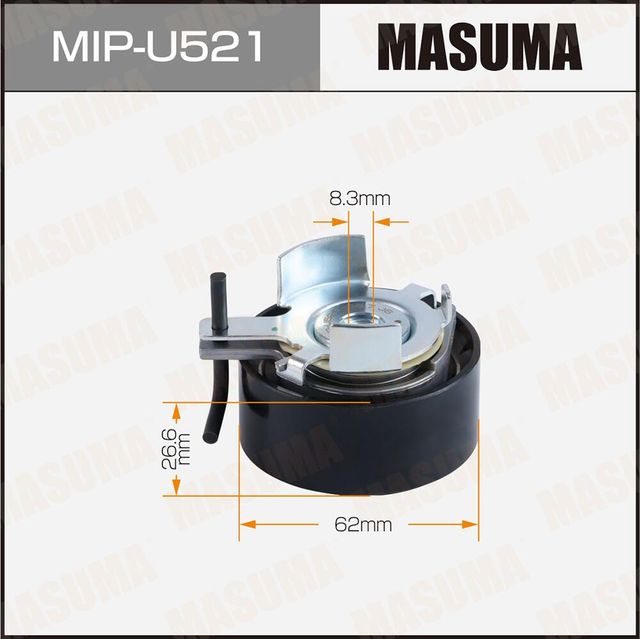 Ролик натяжной ремня ГРМ, JTMA, M9MA (Masuma). Артикул MIPU521