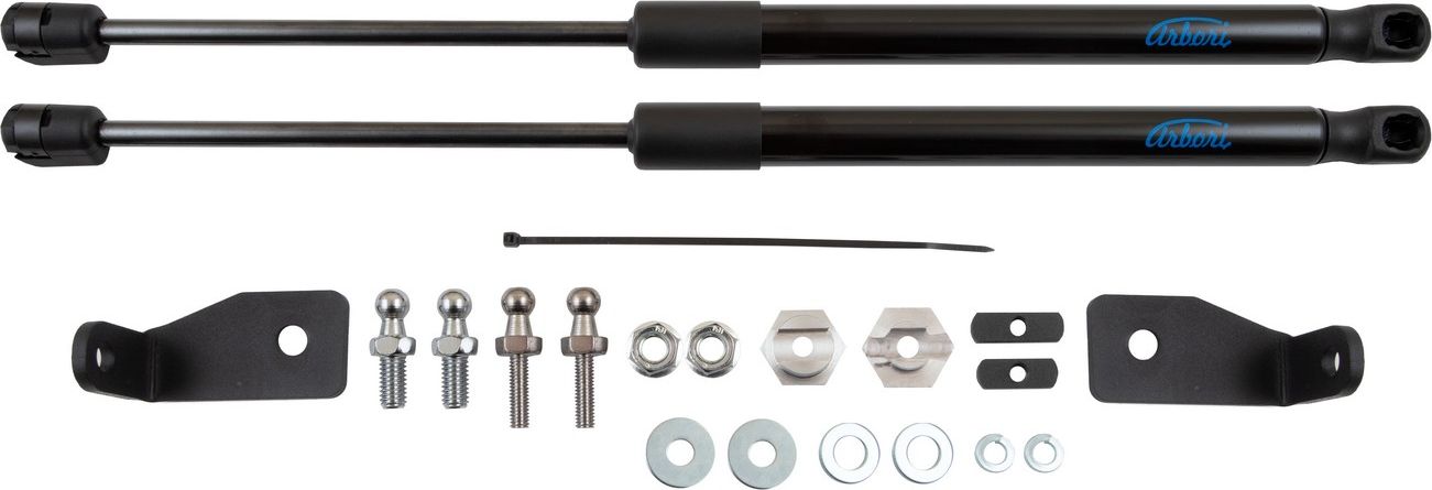 Амортизаторы (упоры) капота Arbori для Mitsubishi ASX 2017-2026. Артикул ARBORI.HD.029101