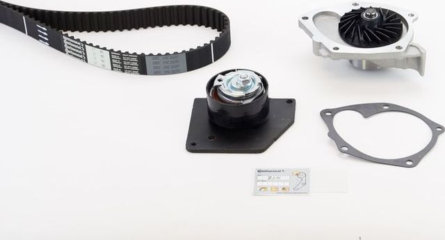 Помпа (водяной насос) с комплектом ремня ГРМ ContiTech для Suzuki Grand Vitara III 2005-2015. Артикул CT1150WP1