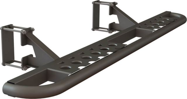 Силовые пороги STC для Toyota Land Cruiser Prado 120 2002-2009 раздельные ступени. Артикул STC-TLCP120-S-C2