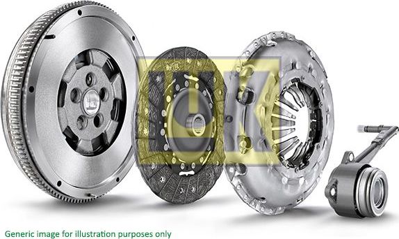 Сцепление (комплект) LuK RepSet DMF для Opel Tigra B 2004-2010. Артикул 600 0165 00