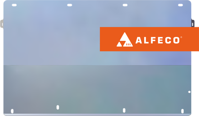 Защита алюминиевая Alfeco для картера и КПП Dodge Caravan IV 2001-2007. Артикул ALF.33.01 AL4