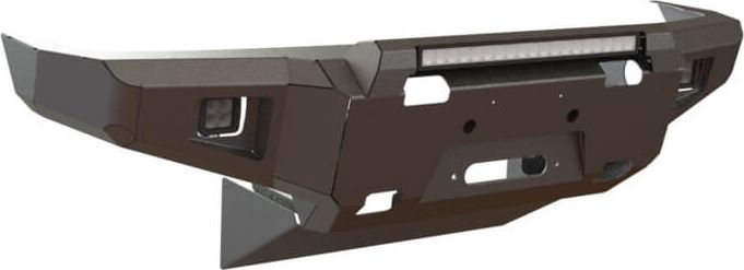 Бампер силовой STC передний для Toyota Hilux VI 1997-2004 с противотуманными фарамизащитной дугой, противотуманными фарами и балкой дальнего света. Артикул STC-TH97-BF-C1-L1L4